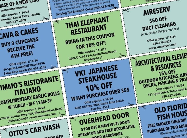 COUPONS Dec. 2023