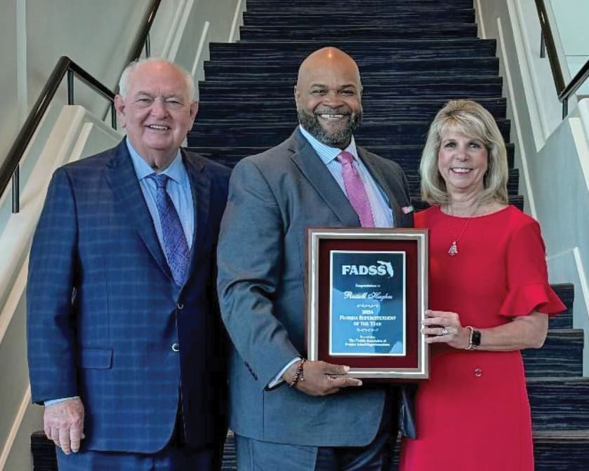 Walton County School District Superintendent Russell Hughes Named Florida’s 2024 Superintendent of the Year