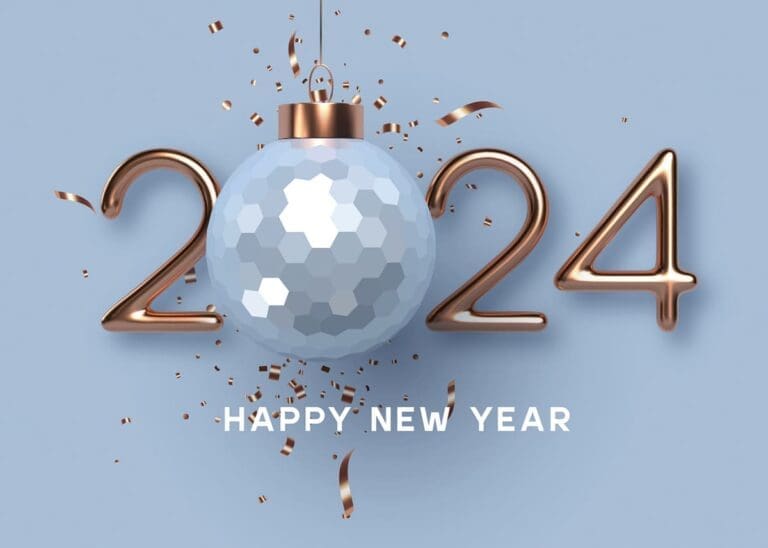 2024 New Year Greeting Cards, Flyers, Posters.