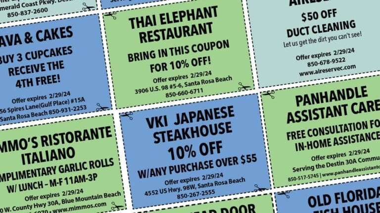South Walton COUPONS February 2024