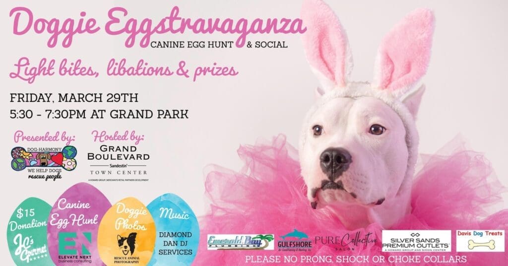 Dog-Harmony Hosts the 9th Annual Doggie EGGstravaganza