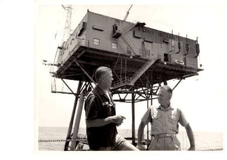 Argus Island, Location Of Sealab I Experiment 1964