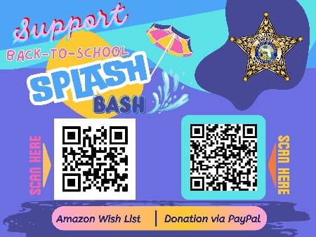 Wcso Splash Bash 2024 Yard Signs