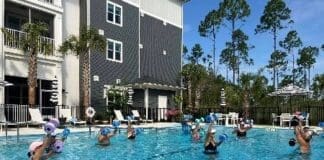 Water Aerobics Class