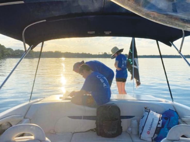 Cba Group On Boat