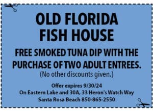 Sowal Life 2024 Aug Coupons Old Florida Fish House