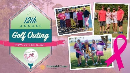 12th Annual Fore Her Golf Banner