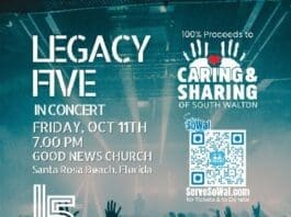 Legacy Five Concert 2024 Flyer