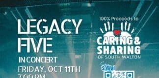 Legacy Five Concert 2024 Flyer