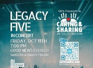 Legacy Five Concert 2024 Flyer