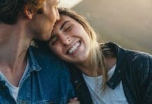 When Life Changes, Marital Core Values Help Couples Thrive Romantic Boyfriend Kissing On Happy Girlfriend's Forehead
