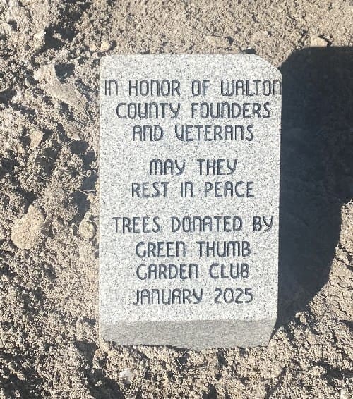 Photo Gulf Cemetary Marker