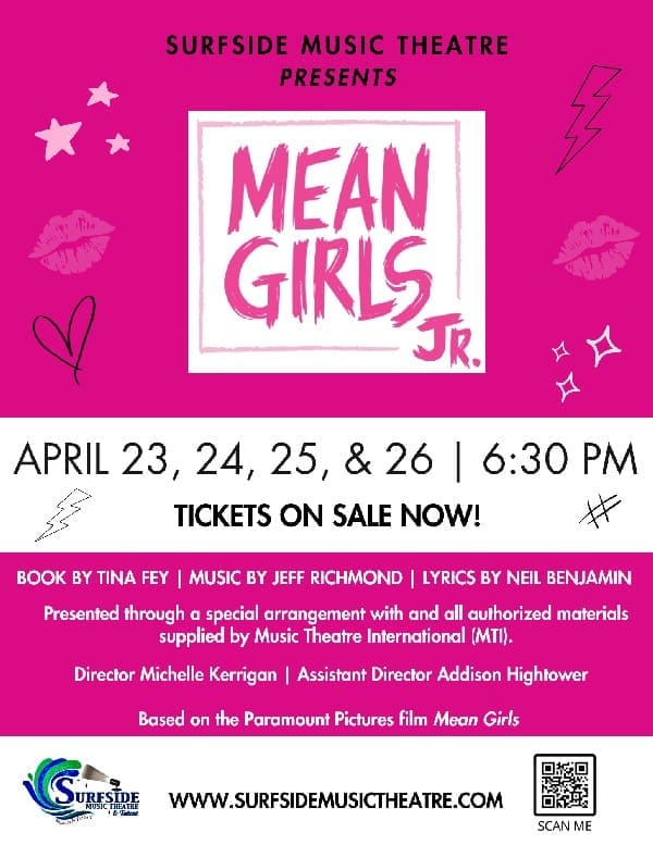 Mean Girls Jr Show Poster 85x11 With Qr Code