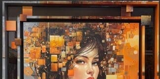 Mosaic Of Memories Abstract Portrait Clint Eagar Design
