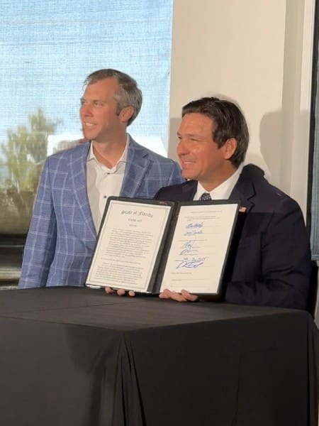Sen Trumball Governor Desantis