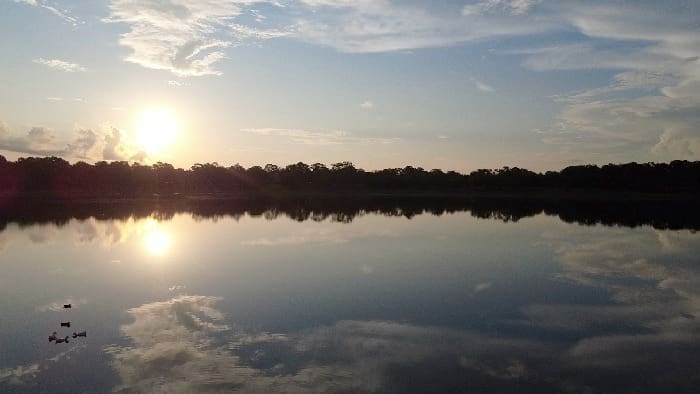 Lake Defuniak At Sunrise 
