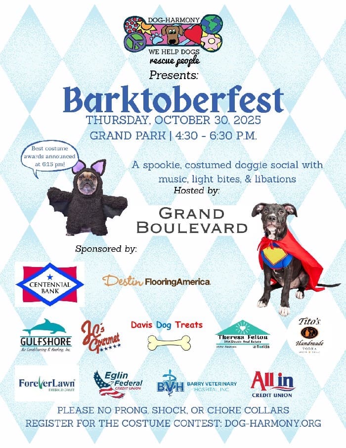 Dog Harmony Barktoberfest Letter Size