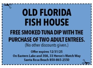 Sowal Life Coupons 2025 Oct Old Florida Fish House