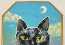 Meowsterpieces Jenny Wind Acrylic On Wood Golden Eyes Adult Category (1)