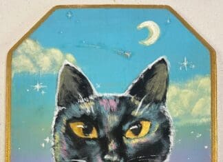 Meowsterpieces Jenny Wind Acrylic On Wood Golden Eyes Adult Category (1)