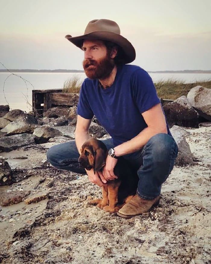 Copy Of Sean Dietrich W Dog