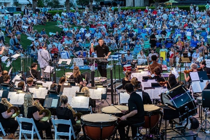 Maestro Demetrius Fuller Conducts Sinfonia Gulf Coast At Alys Beach By Mooncreek Studios