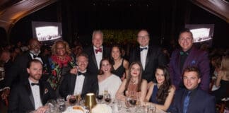 Demetrius Fuller At The Cliburn Annual Gala Event, Standing, Far Right