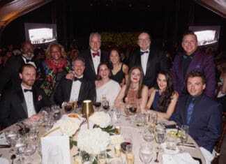 Demetrius Fuller At The Cliburn Annual Gala Event, Standing, Far Right