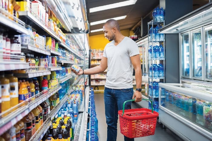 Man At Supermarket
