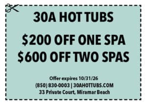 Sowal Lfe Coupons 2026 July 30a Hot Tubs